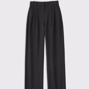 Abercrombie & Fitch Curve Love Sloane Tailored Wide Leg Pant